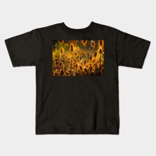 Cobweb at Sunrise. Kids T-Shirt